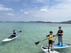 奄美大島サップ、サーフィン。シュノーケルならKazbo